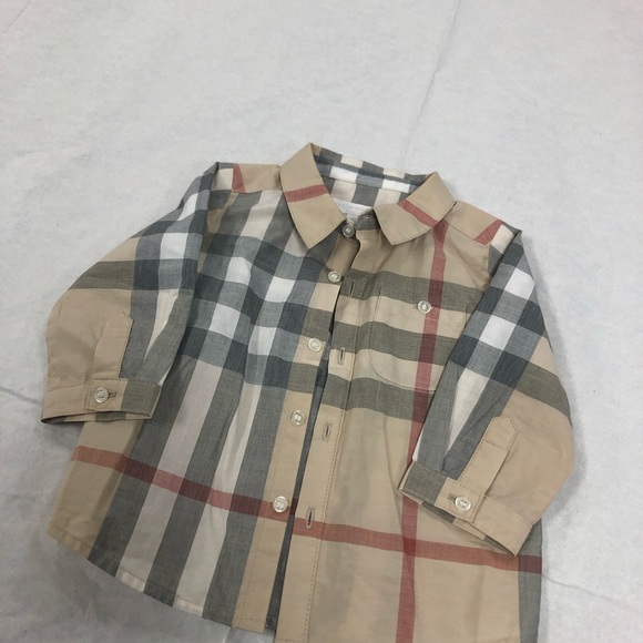 Authentic Burberry Button-Up - Picture 2 of 2